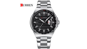 Reloj Curren 8375 Plateado - Metálico de Hombre