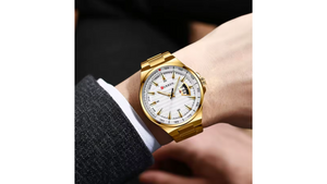 Reloj Curren 8375 Dorado - Metálico de Hombre