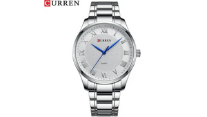 Reloj Curren 8409 Plateado - Metálico de Hombre