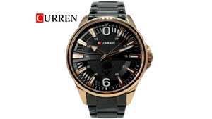 Reloj Curren 8389 Pavonado/Oro Rosa - Metálico de Hombre