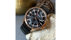 Reloj Curren 8389 Pavonado/Oro Rosa - Metálico de Hombre