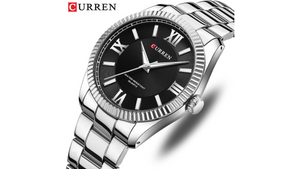 Reloj Curren 8453 Plateado - Metálico de Hombre