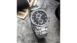 Reloj Curren 8274 Plateado - Metálico de Hombre