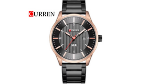 Reloj Curren 8316 Pavonado/Oro Rosa - Metálico de Hombre