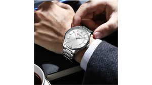 Reloj Curren 8430 Plateado - Metálico de Hombre
