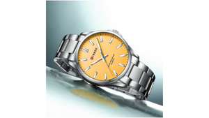Reloj Curren 9090G Plateado - Metálico de Hombre