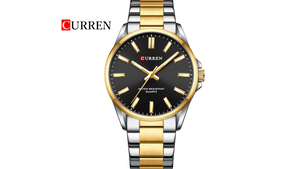 Reloj Curren 9090G Dorado/Plateado - Metálico de Hombre