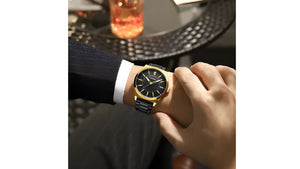 Reloj Curren 8407 Pavonado - Metálico de Hombre