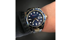 Reloj Curren 8388 Plateado/Dorado - Metálico de Hombre