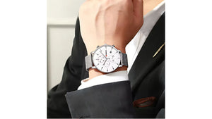 Reloj Curren 8339 Plateado - Metálico de Hombre