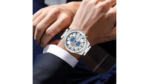 Reloj Curren 8275 Plateado - Metálico de Hombre