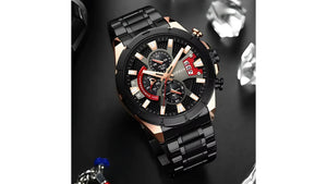 Reloj Curren 8401 Pavonado/Oro Rosa - Metálico de Hombre