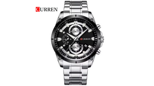 Reloj Curren 8360 Plateado - Metálico de Hombre