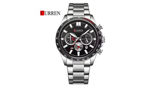 Reloj Curren 8418 Plateado - Metálico de Hombre