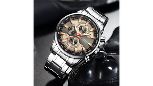 Reloj Curren 8351 Plateado - Metálico de Hombre