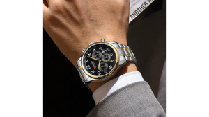 Reloj Curren 8466 Plateado/Dorado - Metálico de Hombre
