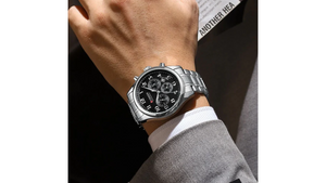 Reloj Curren 8466 Plateado - Metálico hombre
