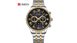 Reloj Curren 8427 Plateado/Dorado - Metálico de Hombre