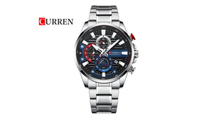Reloj Curren 8415 Plateado - Metalico de Hombre