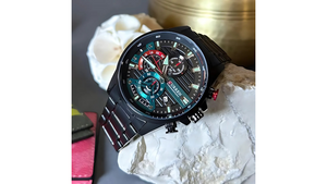 Reloj Curren 8415 Pavonado - Metalico de Hombre