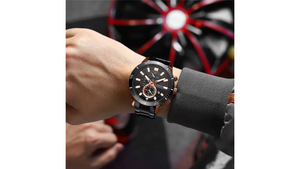 Reloj Curren 8417 Pavonado/Oro Rosa - Metalico de Hombre