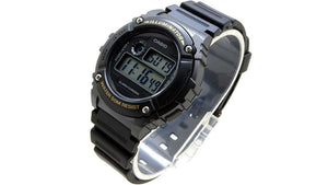 Reloj Casio W - 216H - 1B Plástico de Hombre