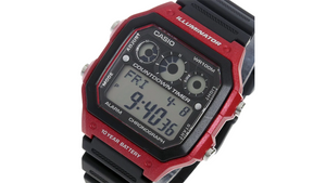 Reloj Casio AE - 1300WH - 4A Plástico de Hombre