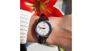 Reloj Casio LTP - V005L - 7B3 Cuero de Mujer