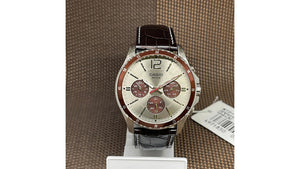 Reloj Casio MTP - 1374L - 7A1 - Cuero de Hombre
