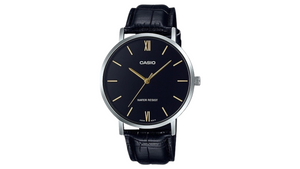 Reloj Casio MTP - VT01L - 1B Cuero de Hombre