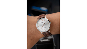 Reloj Casio MTP - VT01L - 7B2 Cuero de Hombre