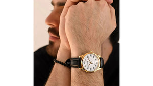 Reloj Casio MTP - V001GL - 7B - Cuero de Hombre