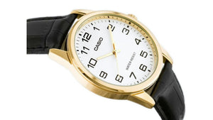 Reloj Casio MTP - V001GL - 7B - Cuero de Hombre