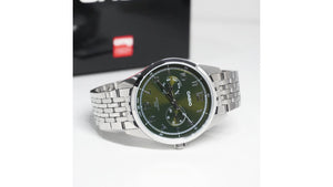 Reloj Casio MTP - E340D - 3A Metálico de Hombre