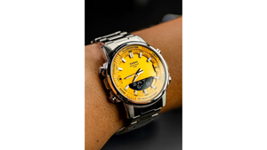 Reloj Casio AMW - 880D - 9A Metálico de Hombre