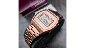 Reloj Casio B640WC - 5A Metálico de Mujer