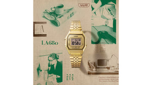 Reloj Casio LA680WGA - 9 Metálico de Mujer