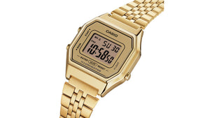 Reloj Casio LA680WGA - 9 Metálico de Mujer