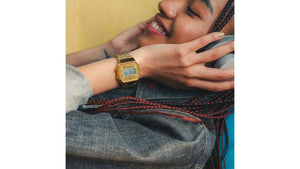 Reloj Casio A168WG - 9W Metálico de Mujer