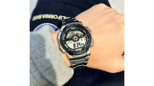 Reloj Casio AE - 1100WD - 1A Metálico de Hombre