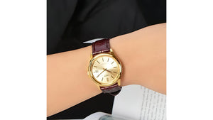 Reloj Casio MTP - 1183Q - 9A - Cuero de Hombre