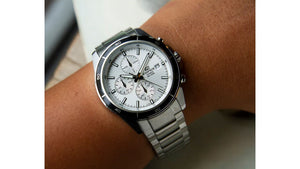 Reloj Casio Edifice EFR - 526D - 7A metálico de Hombre
