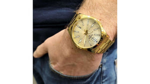 Reloj Casio MTP - VD02G - 9E Metálico de Hombre