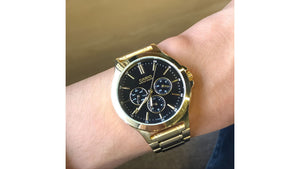 Reloj Casio MTP - V300G - 1A Metálico de Hombre