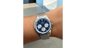 Reloj Casio MTP - 1375D - 2A1 Metálico de Hombre