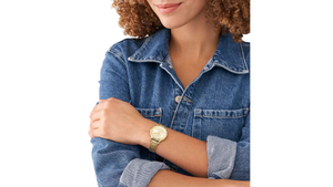Reloj Fossil BQ3863 Metálico de Mujer