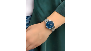 Reloj Casio LTP - VT01D - 2B Metálico de Mujer