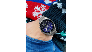 Reloj Casio Edifice EFV - 600D - 2AV Metalico de Hombre