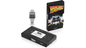 Reloj Casio CA - 500WEB - 1ADR Edición Back To The Future - Metálico Unisex