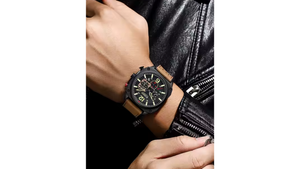 Reloj Curren 8398 Cuero de Hombre